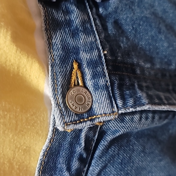 RALPH LAUREN Vintage High Rise Classic Preppy Minimalist EUC Straight Blue Jeans - Picture 5 of 16